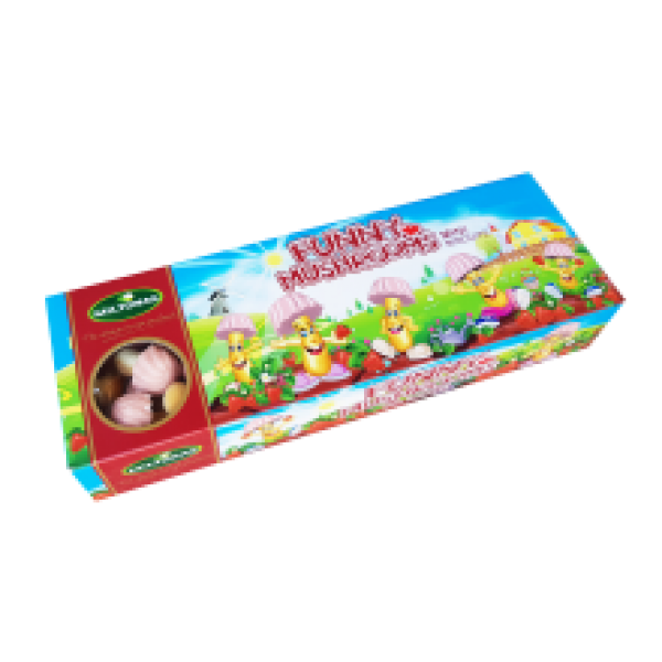 Funny Mushrooms - Strawberry Mini Biscuits 170g