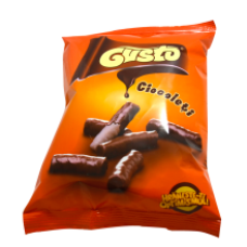 Gusto - Cocoa Flavour Puffy Snacks 50g