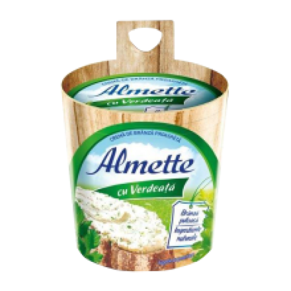 Hochland Almette -  Cream Cheese with Fresh Herbs / Almette Verdeata 150g