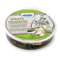 Irbe - Sprats Headless in Marinade with Onions 250g