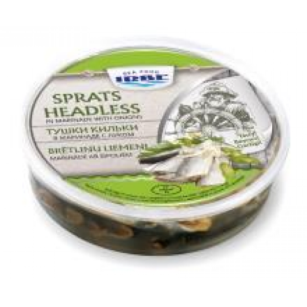 Irbe - Sprats Headless in Marinade with Onions 250g