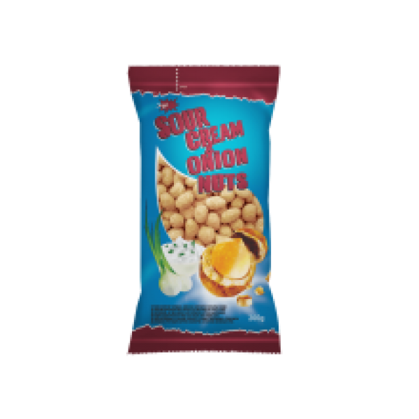 Jega - Sourcream and Onion Flavour Peanuts 200g