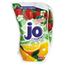 JO - Yogurt with Strawberries and Orange 900g