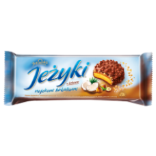 Jutrzenka - Jezyki Biscuits with Coconut 140g