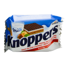 Knoppers - Chocolate Wafer with Milk & Nuts 25g