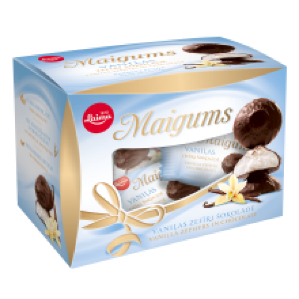Laima - Maigums Mini Vanilla Marshmallows in Chocolate 185g