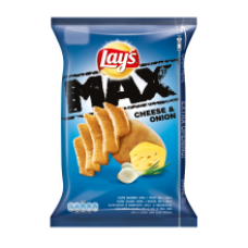 Lays - MAX Cheese and Onion Flavour Crisps 130g
