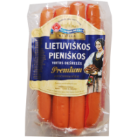 Klaipedos Mesine - Lietuviskos Cooked Franks 520g