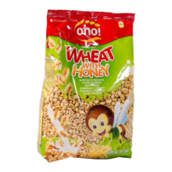OHO - Breakfast Cereals Wheat with Honey 500g