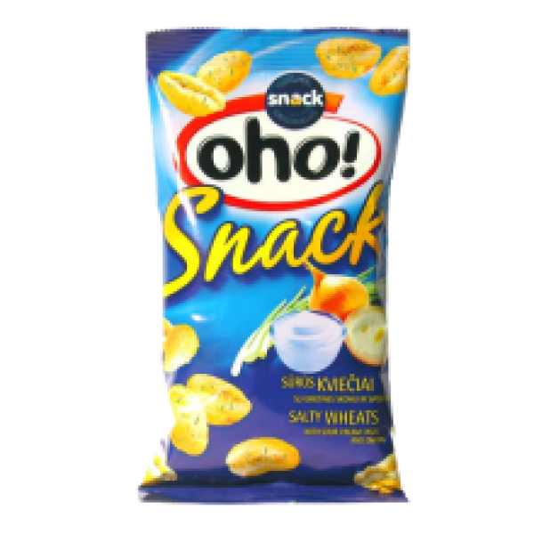 OHO - Sour Cream and Onion Flavour Salty Wheat 35g