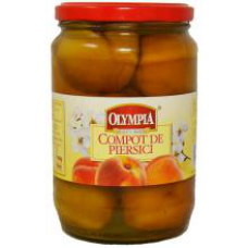 Olympia - Peach Compote / Compot Piersici 720ml