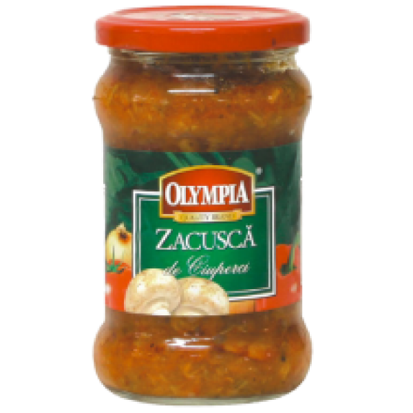 Olympia - Vegetable Stew with Mushrooms / Zacusca cu Ciuperci 314ml