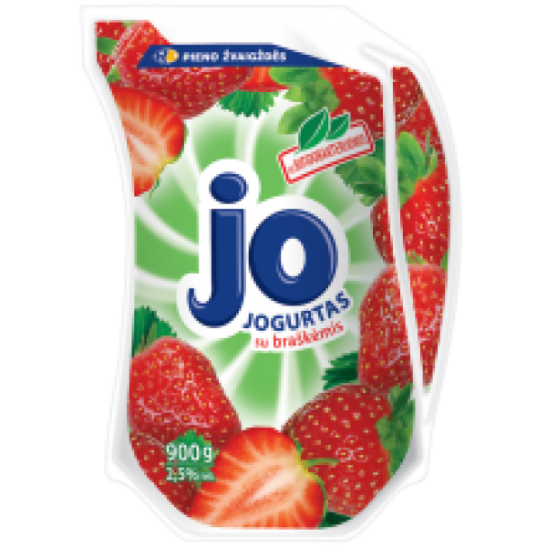 JO - Yogurt with Strawberries 900ml