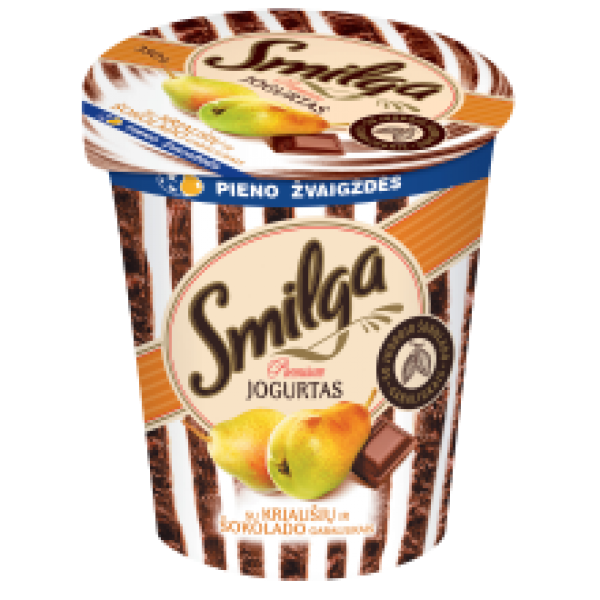 Smilga Premium - Yogurt with Pear and Chocolate 200g
