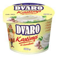 Pieno Zvaigzdes - Kastinys with Garlic 180g