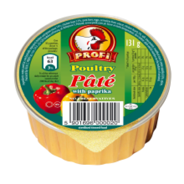 Profi - Poultry Pate with Paprika 131g