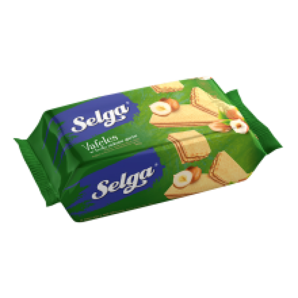 Selga - Hazelnut Flavour Wafers 90g