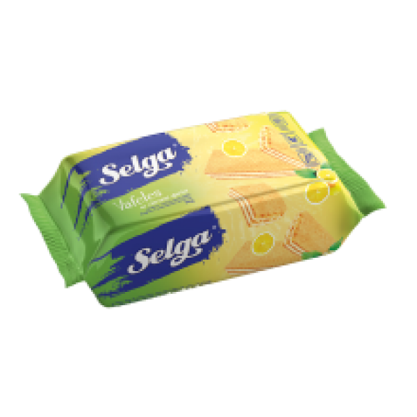 Selga - Lemon Flavour Wafers 90g