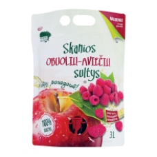 Skanios Sultys - 100% Apple and Raspberry Juice 3L