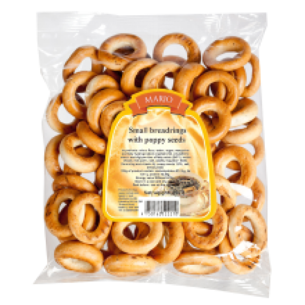 Mario - Small Bagels with Poppy Seeds 250g