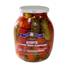Teshchiny Recepty - Assorti Cherry Tomatoes and Cornishons 900ml