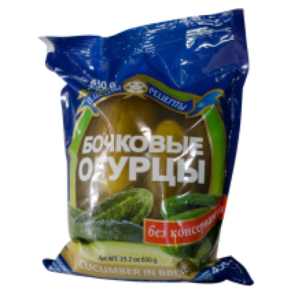Teshchiny Recepty - Bochkovije Cucumbers 650ml