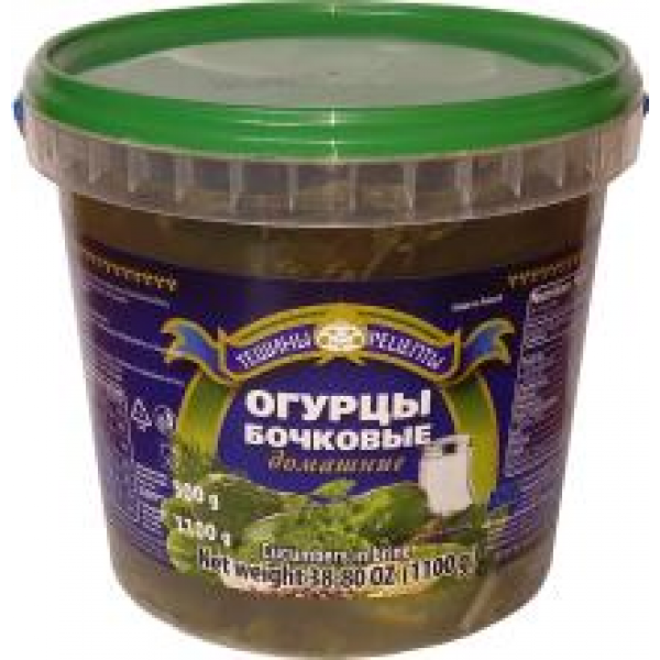 Teshchiny Recepty - Bockovyje Cucumbers in Brine 1L