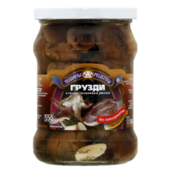 Teshchiny Recepty - Gruzdy Mushrooms 530ml