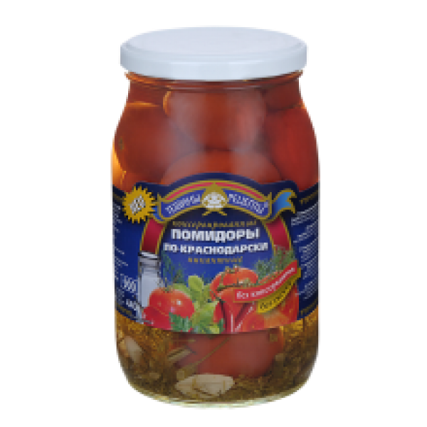 Teshchiny Recepty - Po Krasnodarski Tomatoes 900ml