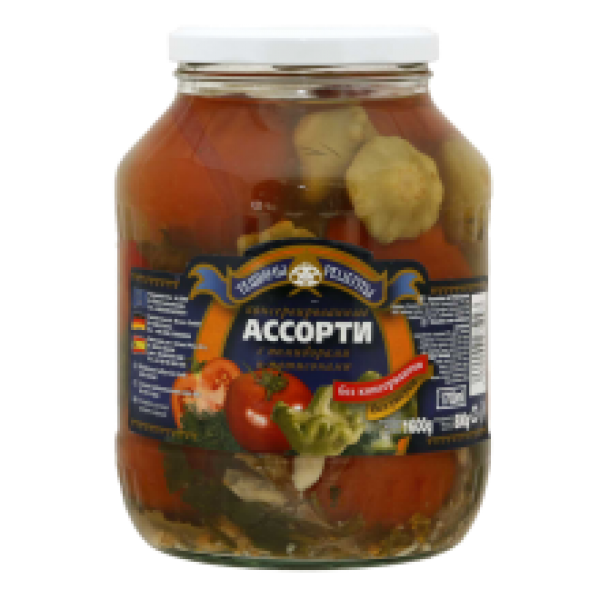 Teshchiny Recepty - Assorti Tomatoes and Squash 1.7L