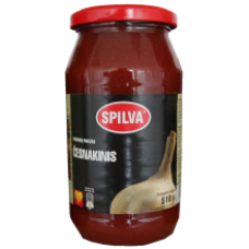 Spilva - Tomato Sauce with Garlic 530ml