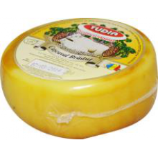 Tudia - Bradut Smoked Yellow Cheese / Cascaval Afumat Bradut kg (~400g)