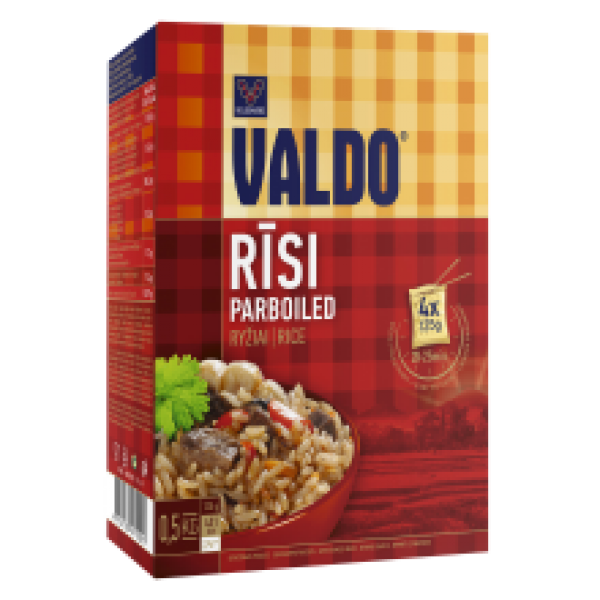 Valdo - Parboiled Rice 4x125g