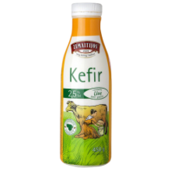 Zemaitijos - Kefyr 2.5% Fat in a Bottle 450g